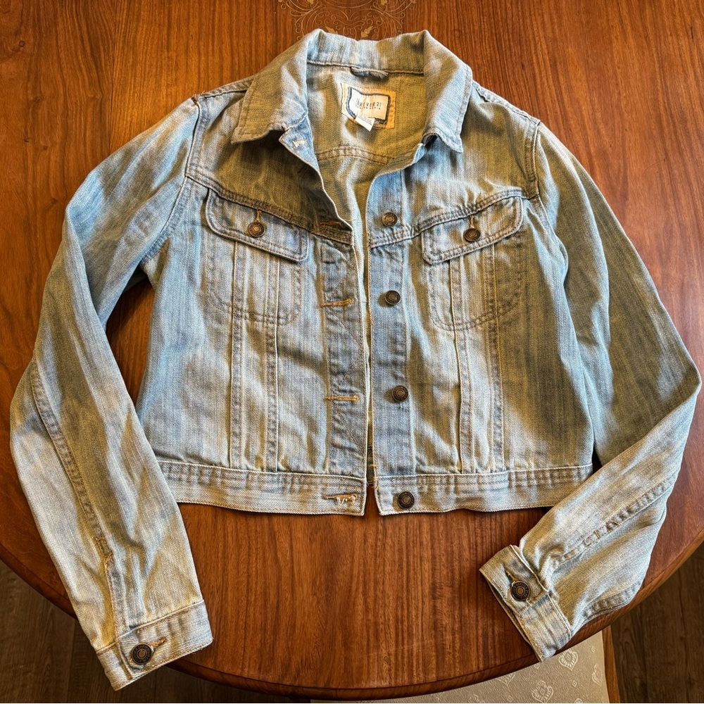 Forever 21 denim jacket medium